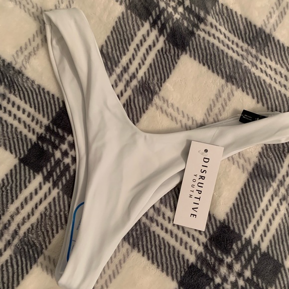 Other - White Cheeky Bikini Bottoms